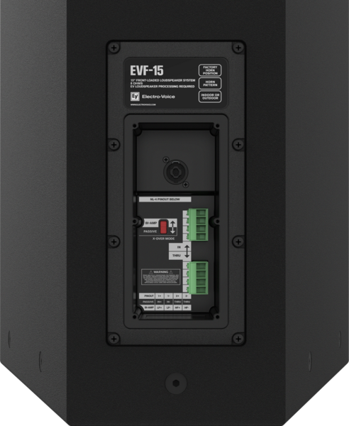 EVF-15 90X90, FRONT-LOAD FLEXIBILITY, BLACK